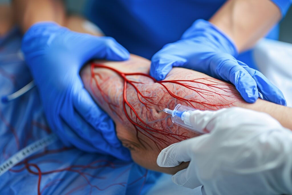 selecting appropriate veins collection ar generative ai